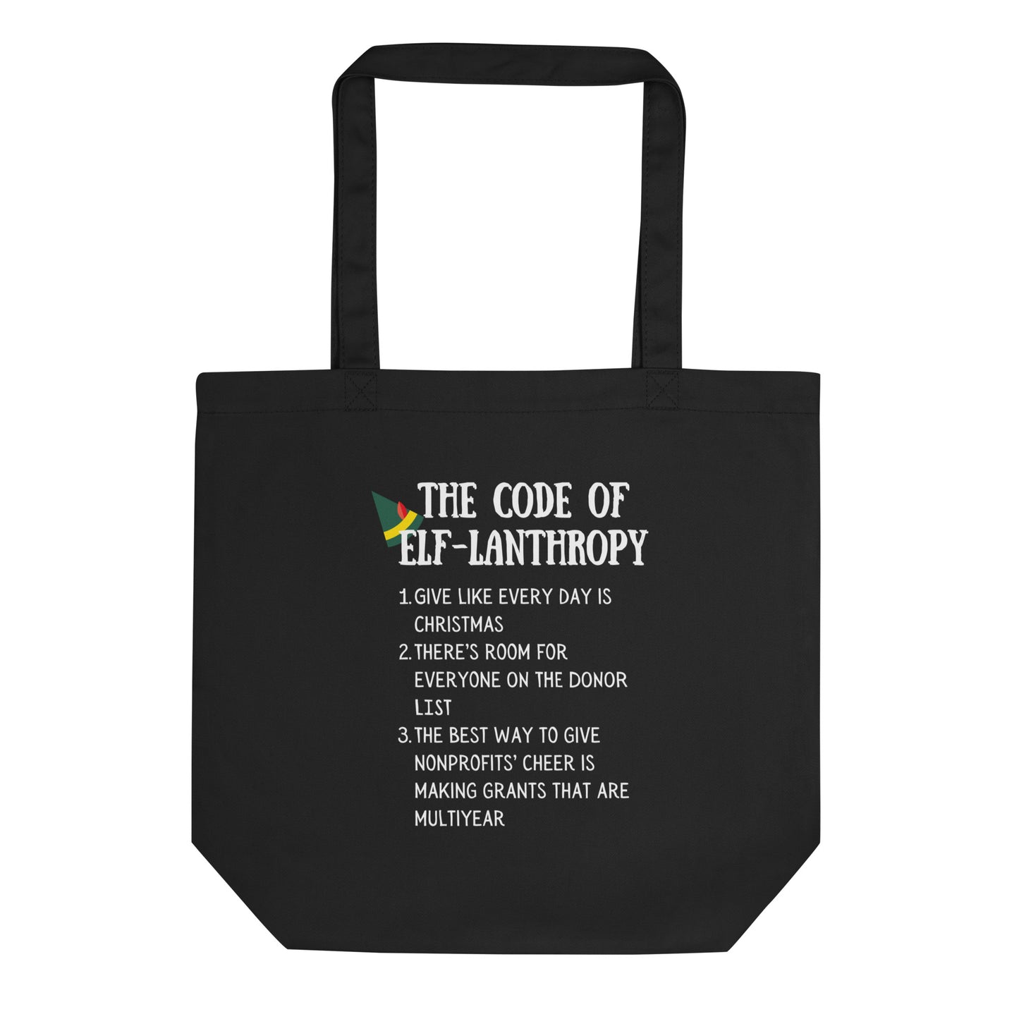 Code of Elf-lanthropy Eco Tote Bag