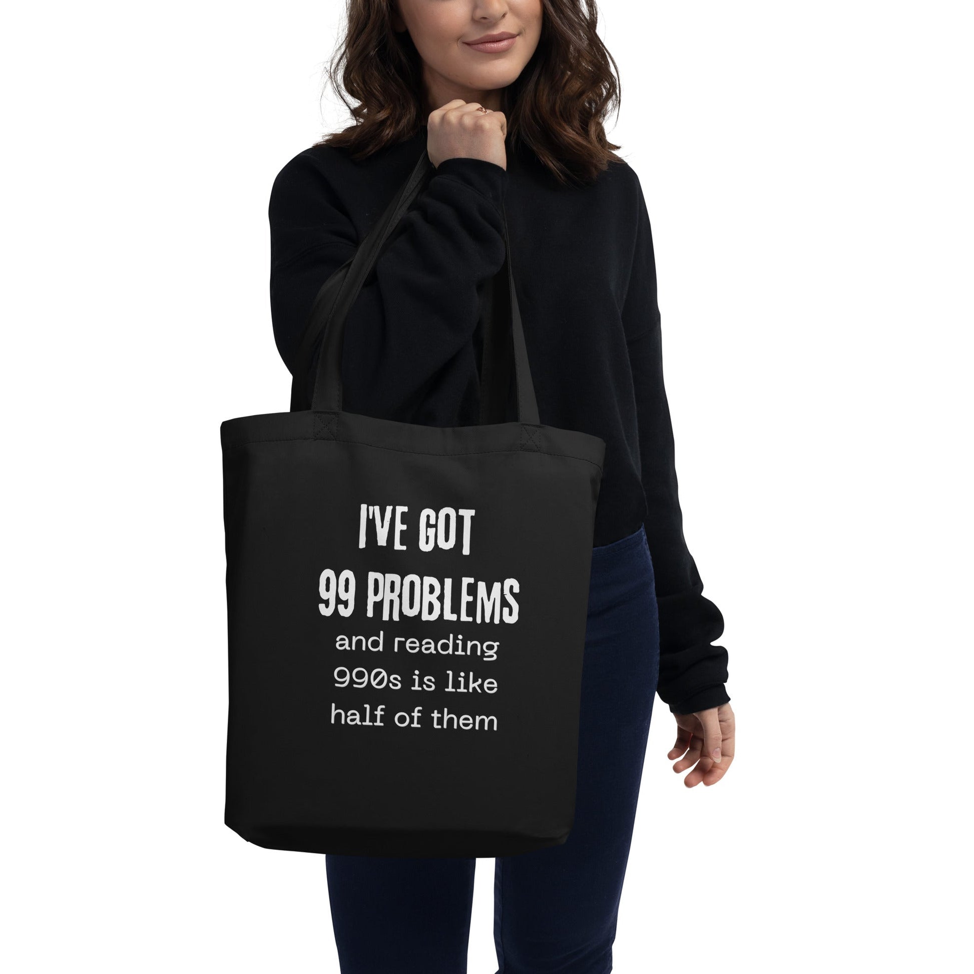 990 Problems Eco Tote Bag-recalciGrant