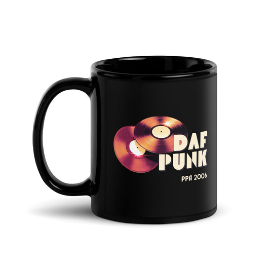 DAF Punk Black Glossy Mug 11oz