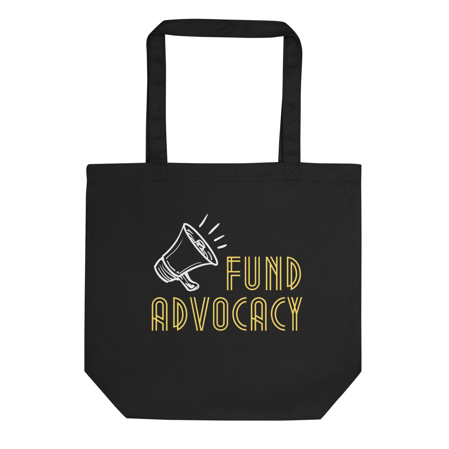 Fund Advocacy Eco Tote Bag-recalciGrant