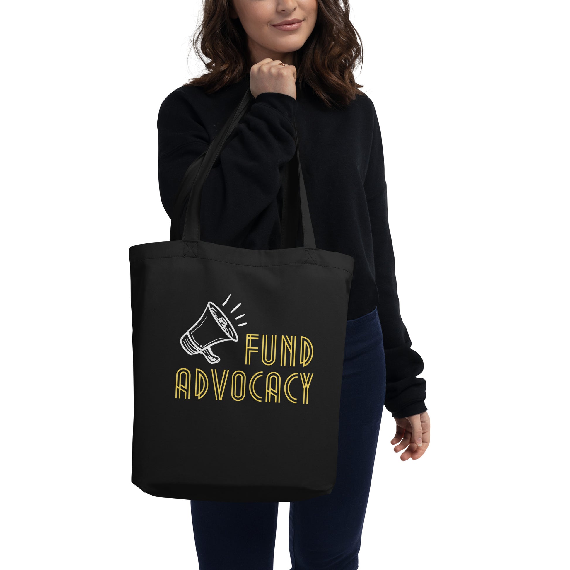 Fund Advocacy Eco Tote Bag-recalciGrant