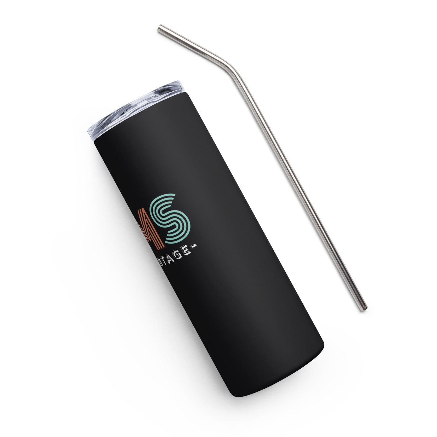 FIMS 1991 Vintage Stainless steel tumbler-recalciGrant