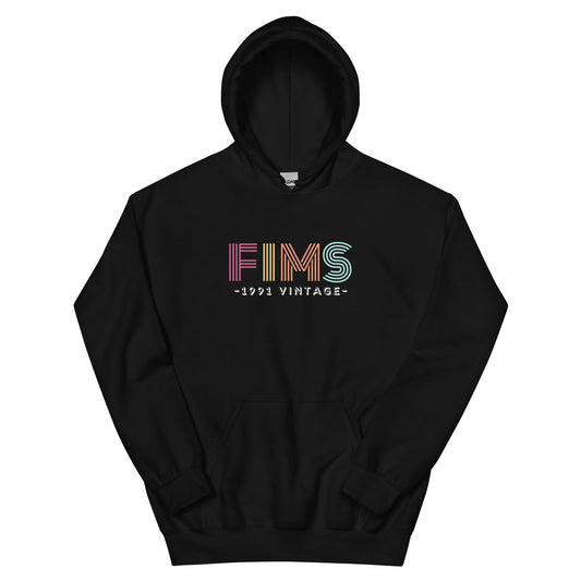 FIMS 1991 Vintage Unisex Hoodie-recalciGrant