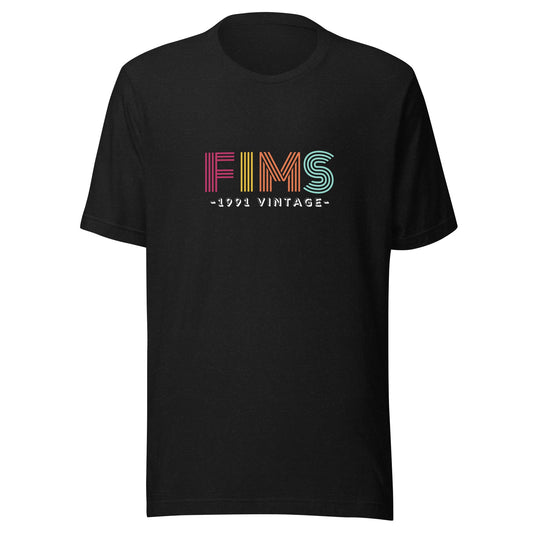 FIMS 1991 Vintage Unisex t-shirt-recalciGrant