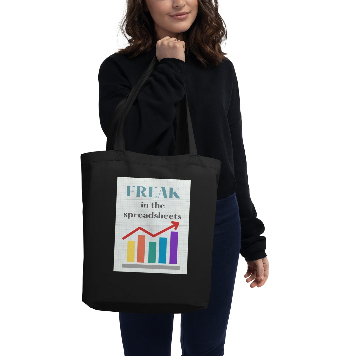 Freak in the Spreadsheets Eco Tote Bag