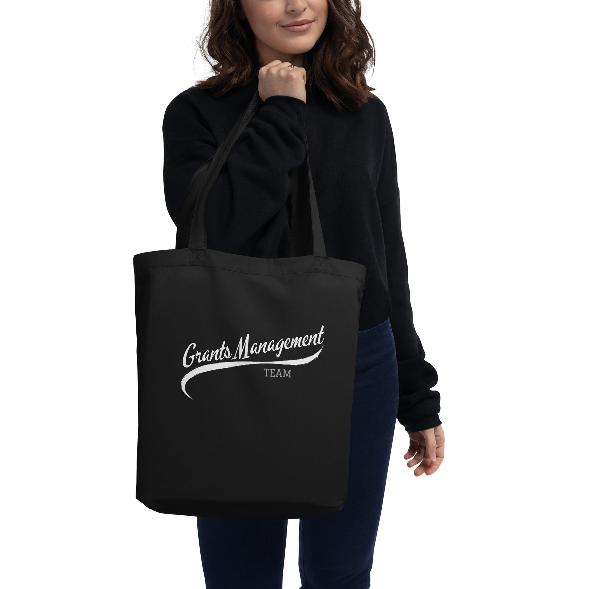 Grants Management Team Baseball Eco Tote Bag-recalciGrant