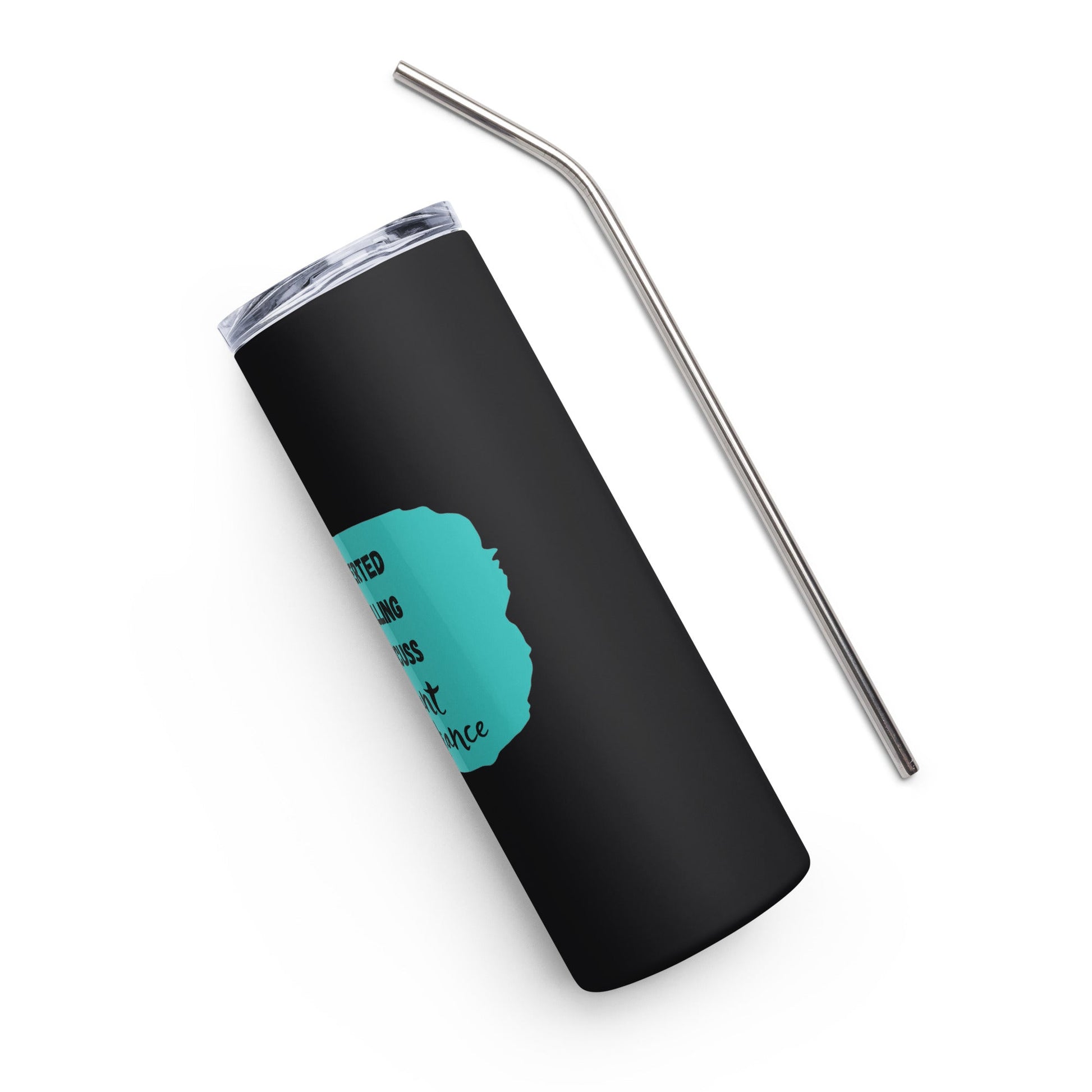 Introverted but Willing to Discuss Grant Compliance Stainless steel tumbler