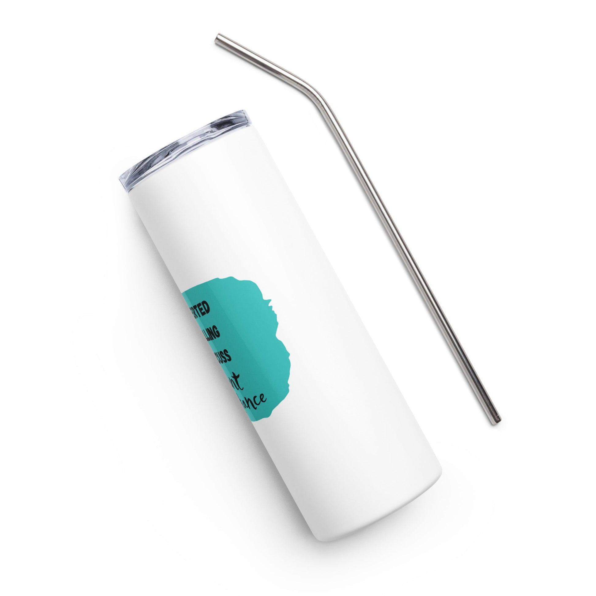 Introverted but Willing to Discuss Grant Compliance Stainless steel tumbler