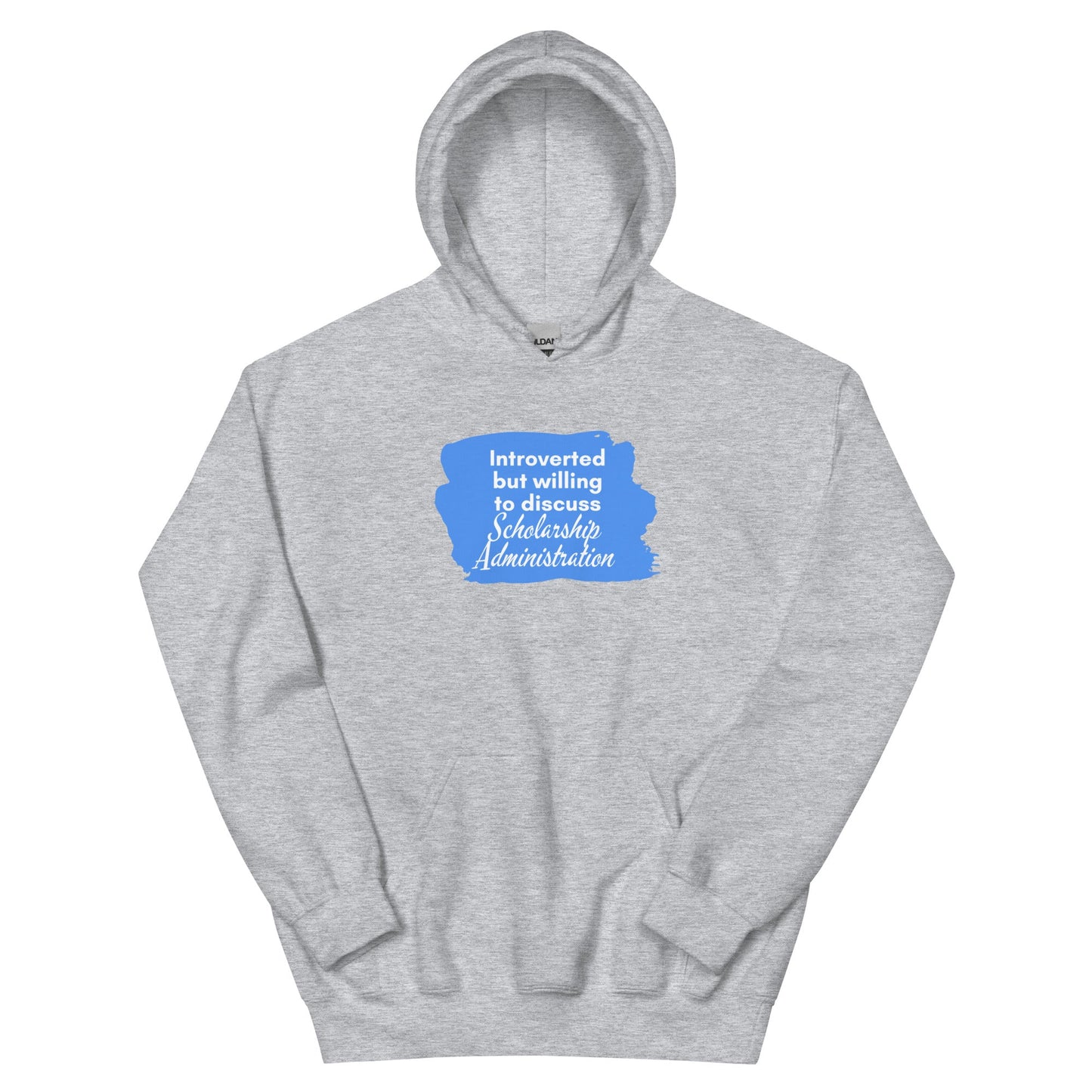 Introverted but Willing to Discuss Scholarship Admin Unisex Hoodie