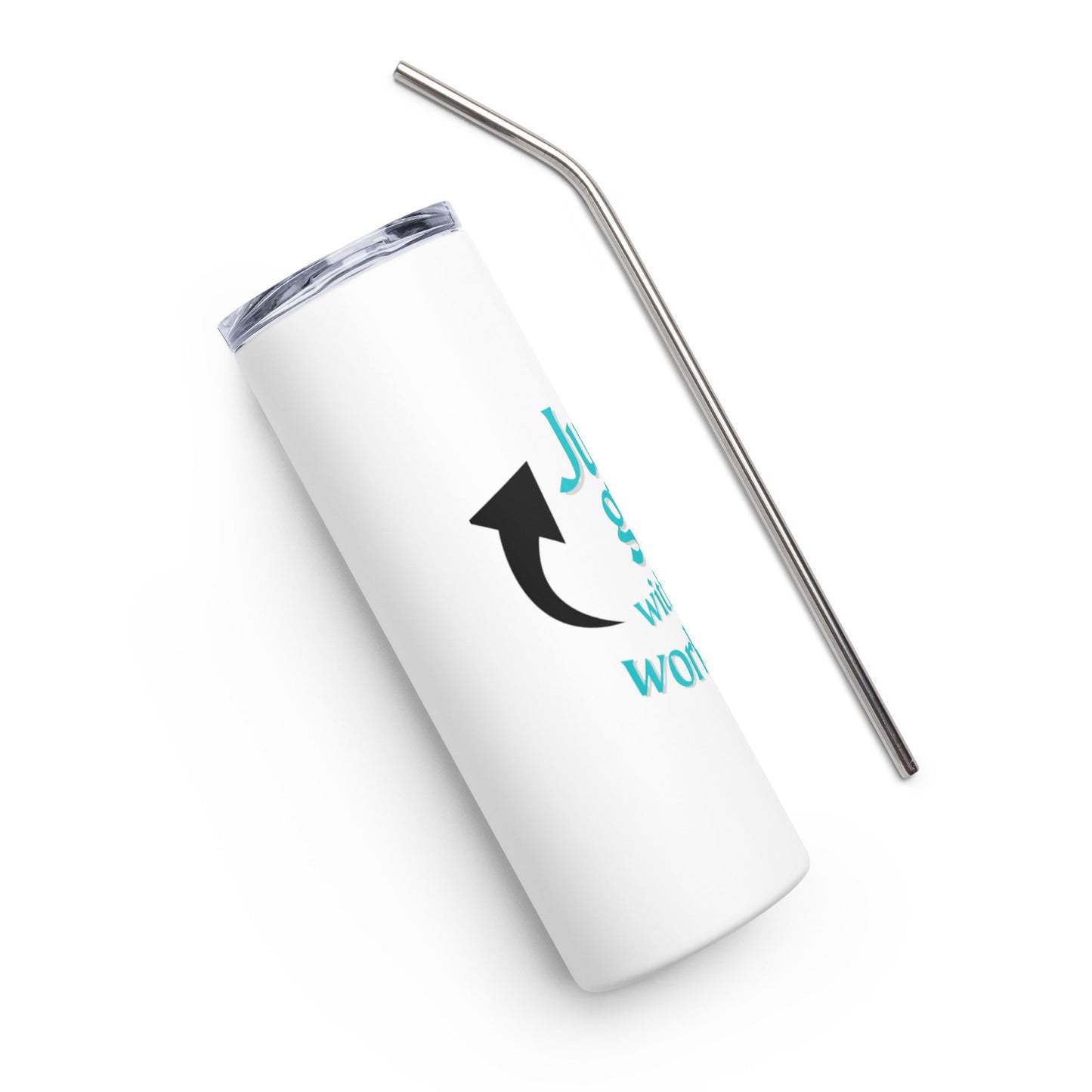 Just Go with the Workflow Stainless steel tumbler