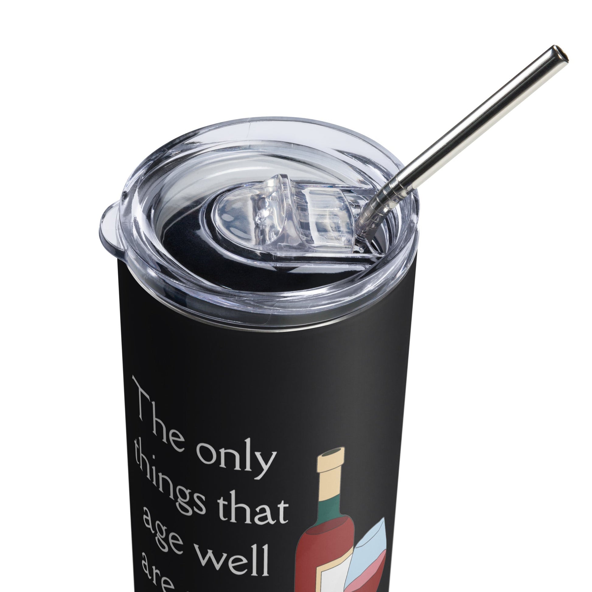Modernize Philanthropy Wine Stainless steel tumbler-recalciGrant