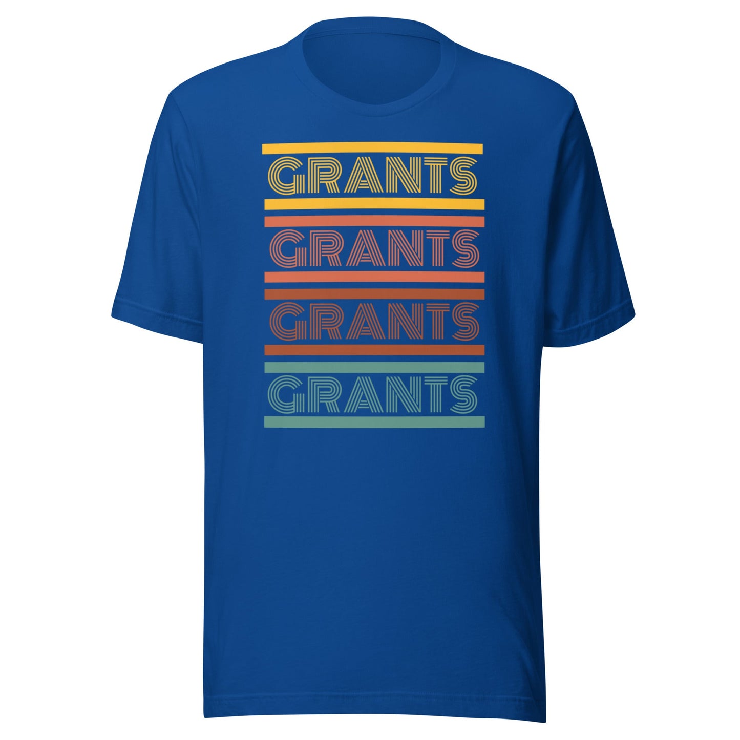 Retro Grants Typography Unisex t-shirt