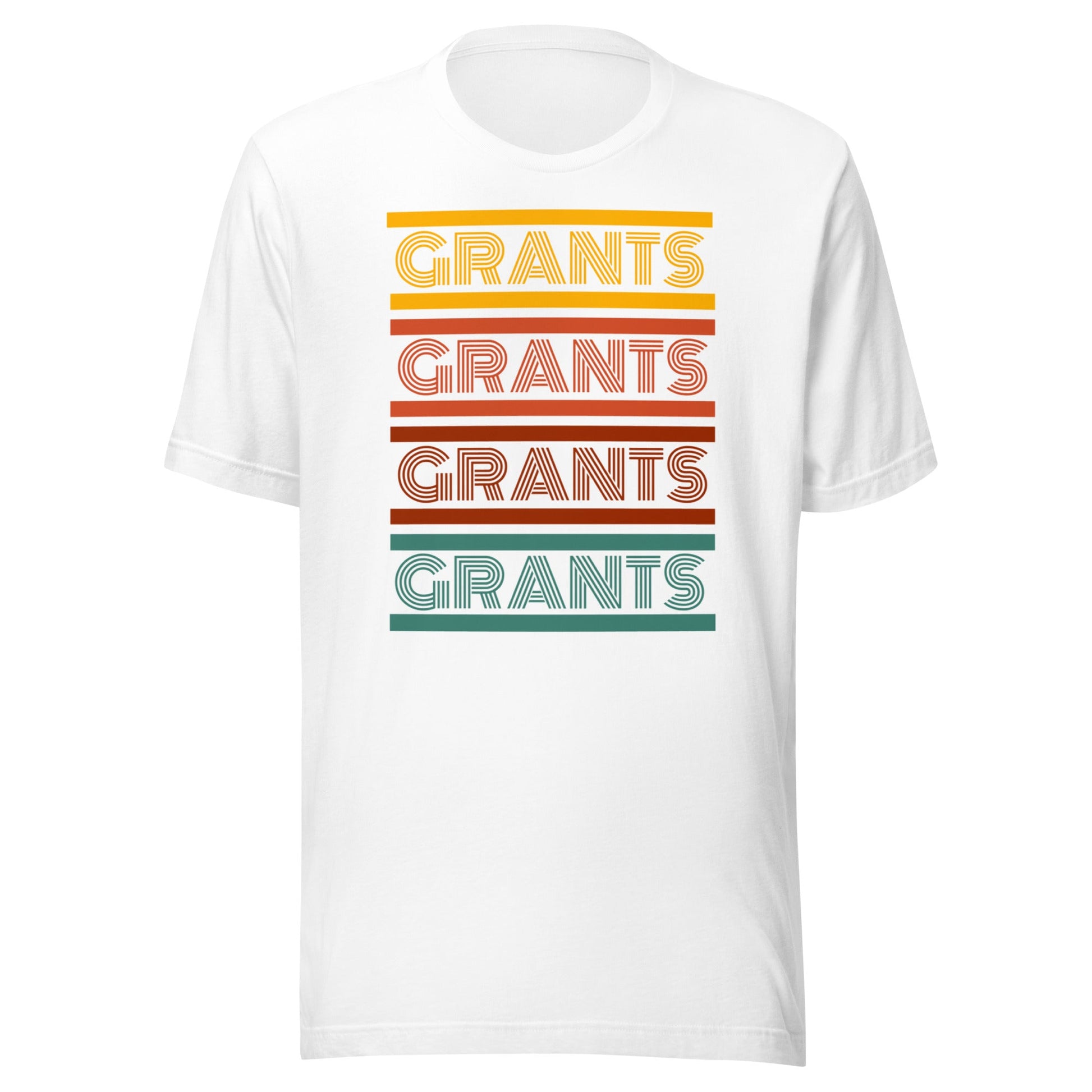 Retro Grants Typography Unisex t-shirt
