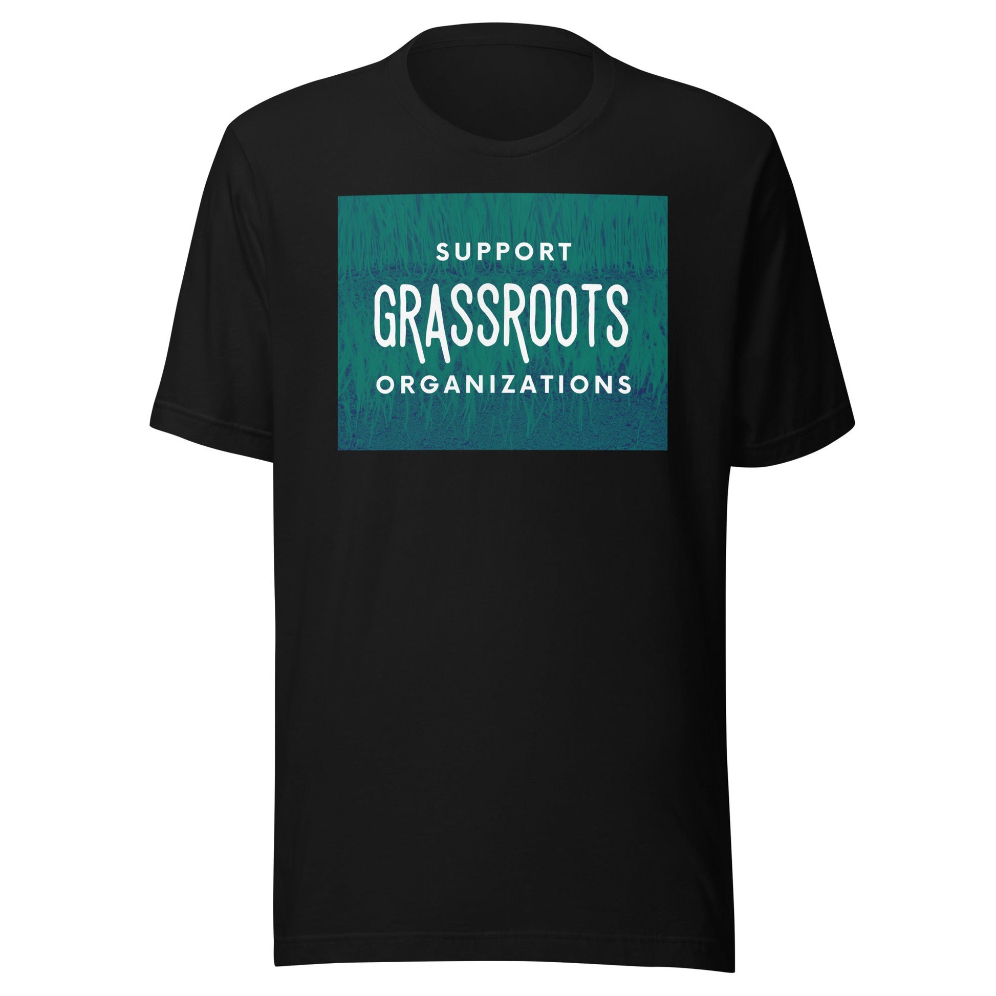 Support Grassroots Organizations Unisex t-shirt-recalciGrant