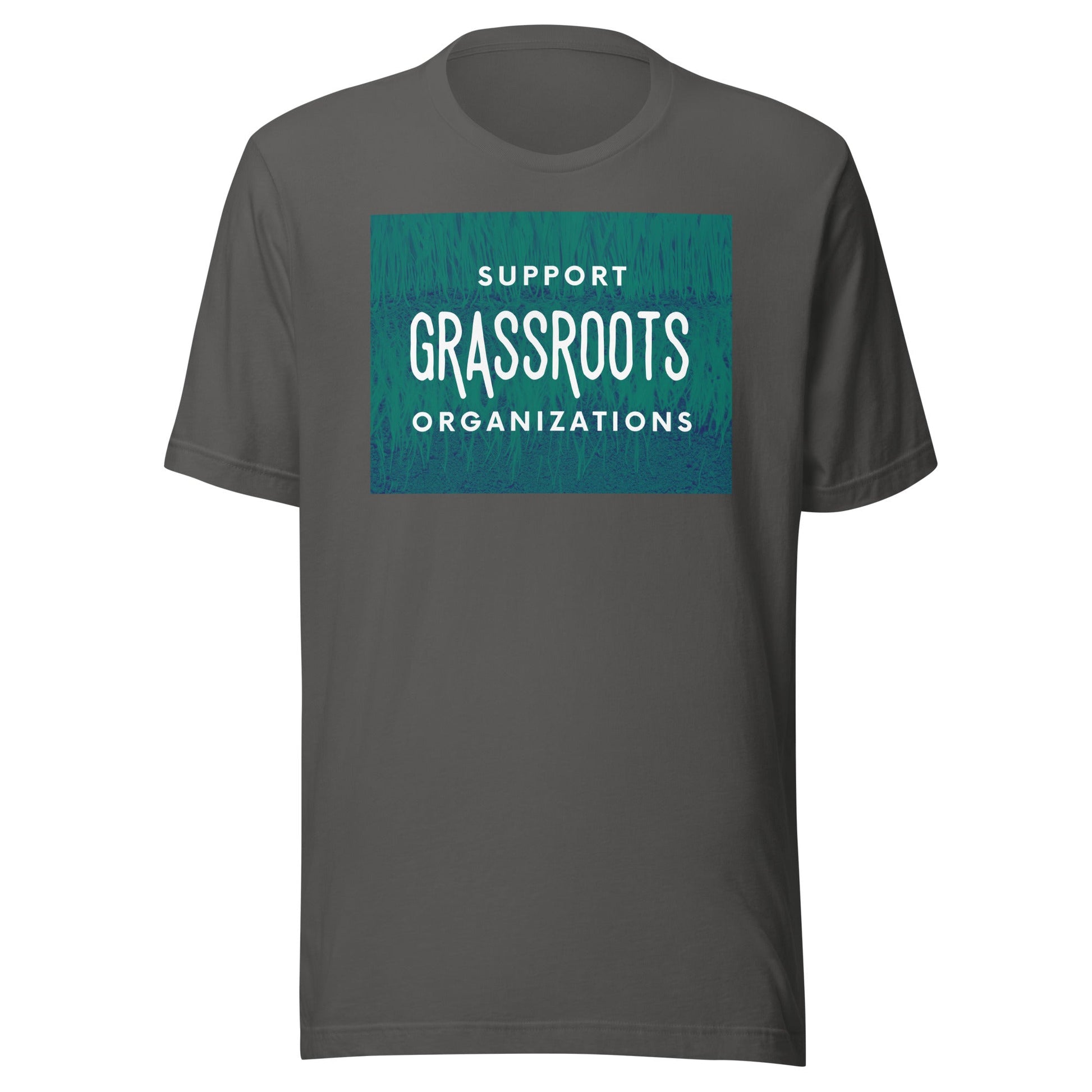 Support Grassroots Organizations Unisex t-shirt-recalciGrant