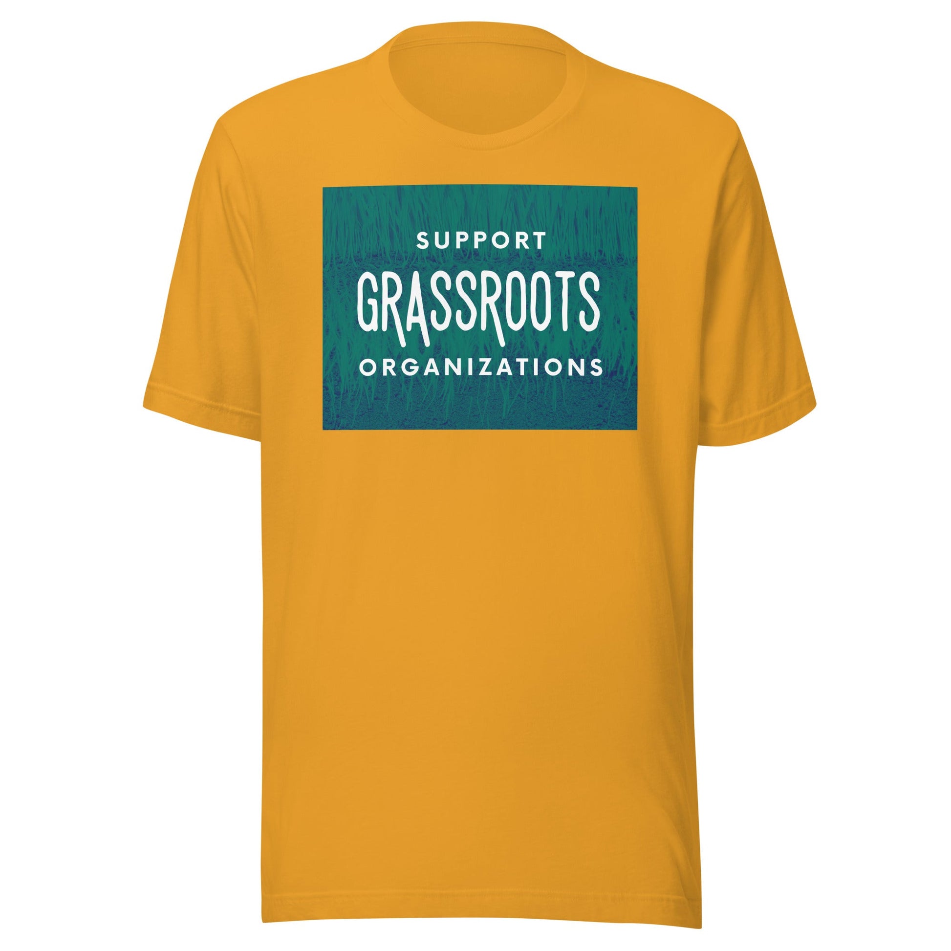 Support Grassroots Organizations Unisex t-shirt-recalciGrant