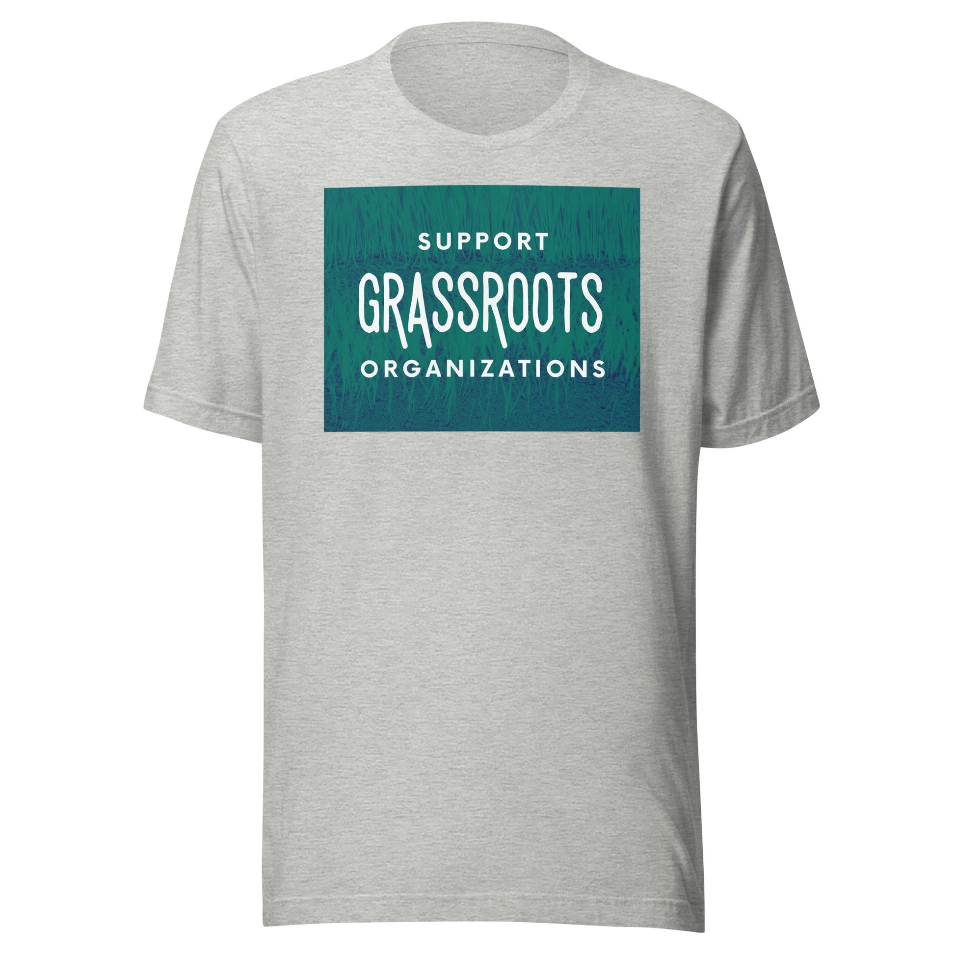 Support Grassroots Organizations Unisex t-shirt-recalciGrant
